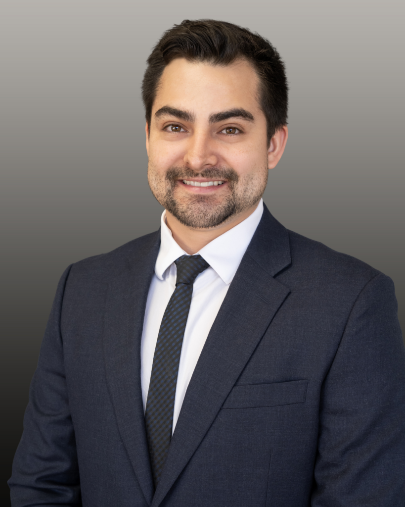 Smiling man in suit and tie